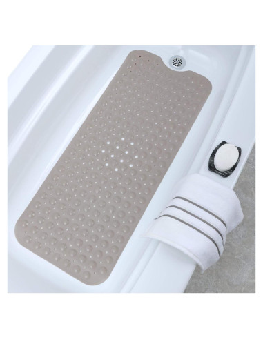 Tapete de Baño Antideslizante SlipX Solutions 99x41 cm Beige