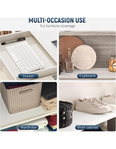 Forro de Estante Antideslizante Comfypad 3.66m x 0.30m Silicona