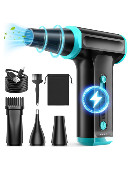 Soplador de Aire Comprimido AKSILM W07 110,000RPM Recargable