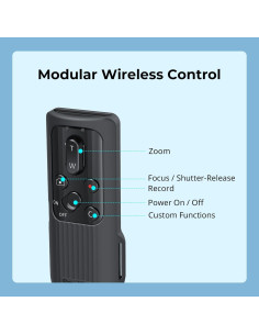 Control Remoto Inalámbrico SMALLRIG 5207 para Cámaras Sony Canon Nikon 2