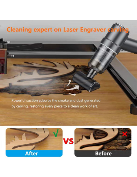 Aspiradora Multifuncional Cregrant3D para Impresora 3D y Grabado Láser