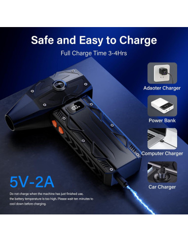 Soplador de Aire Comprimido Birtelry XN-P026 200,000 RPM