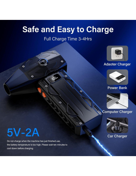 Soplador de Aire Comprimido Birtelry XN-P026 200,000 RPM