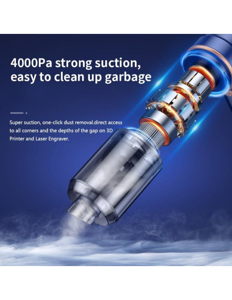 Aspiradora Multifuncional Cregrant3D para Impresora 3D y Grabado Láser