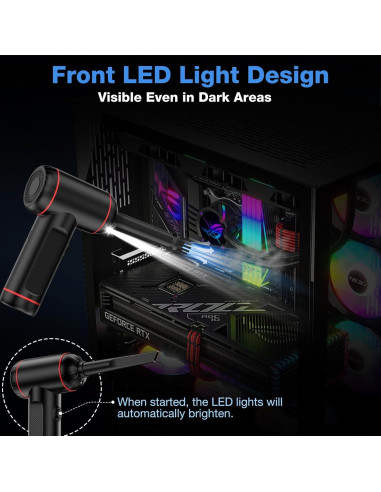 Soplador de Aire Comprimido RELAXYO RS-019 3 en 1 Recargable