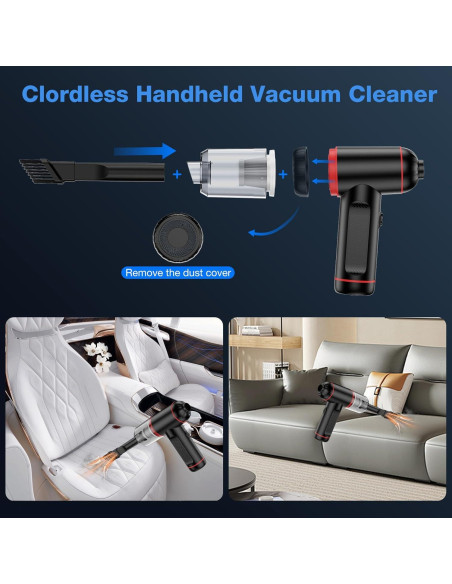 Soplador de Aire Comprimido RELAXYO RS-019 3 en 1 Recargable