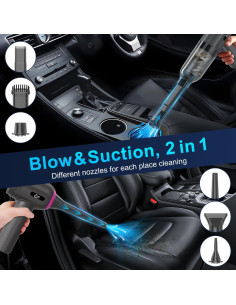 Aspiradora de Mano KMM VC-01 4 en 1 16000Pa 120W Inalámbrica 2