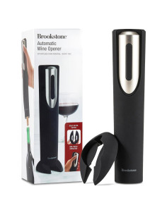 Abrebotellas Eléctrico Brookstone Automático 400g Negro