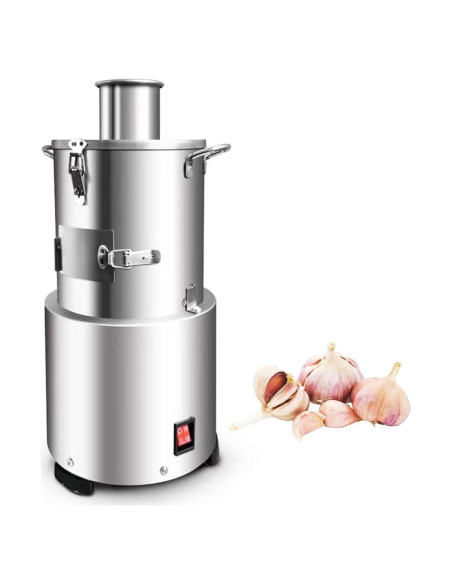 Máquina Peladora de Ajo Eléctrica INTBUYING 200W Acero Inoxidable