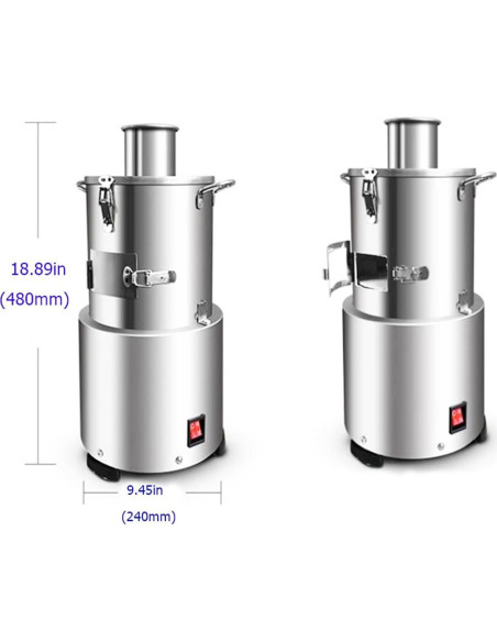 Máquina Peladora de Ajo Eléctrica INTBUYING 200W Acero Inoxidable