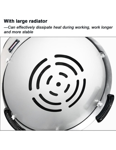 Máquina Peladora de Ajo Eléctrica INTBUYING 200W Acero Inoxidable