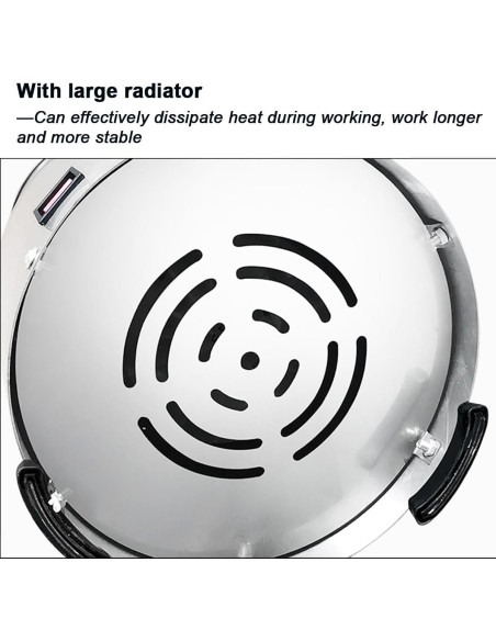 Máquina Peladora de Ajo Eléctrica INTBUYING 200W Acero Inoxidable