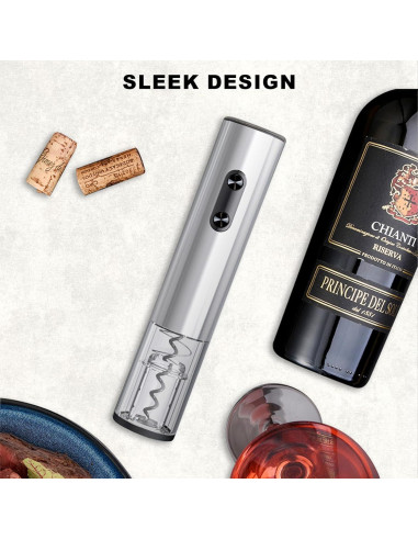 Abrebotellas Eléctrico COKUNST de Vino Acero Inoxidable