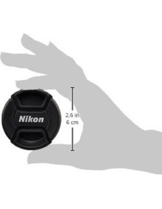 Tapa de lente Nikon LC-58 58mm para cámara 2