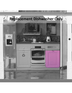 Lavavajillas de Repuesto Barbie Casa de Ensueño X7949 2