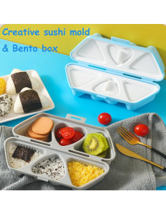 Molde de Sushi 6 en 1 Fejapa - Kit para Hacer Onigiri 2