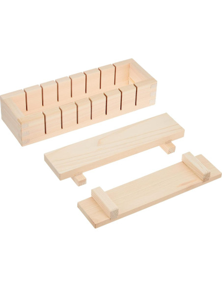 Plato de Sushi BAKER DEPOT BSS23 Madera Hinoki 240x60x42mm