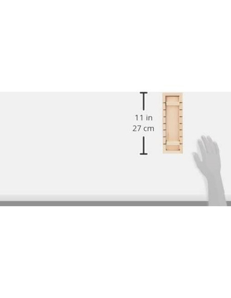 Plato de Sushi BAKER DEPOT BSS23 Madera Hinoki 240x60x42mm