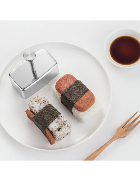 Molde de Musubi Shoxil de Acero Inoxidable 198g - Fácil de Usar