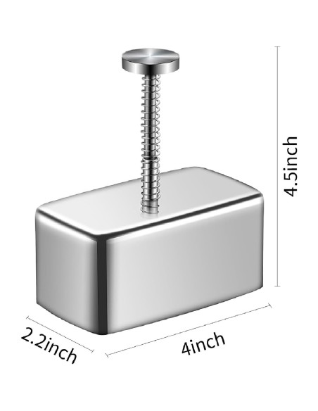 Molde de Musubi Shoxil de Acero Inoxidable 198g - Fácil de Usar