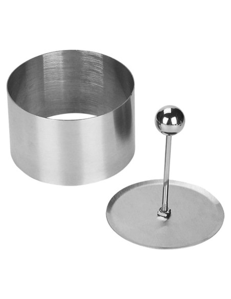 Molde de Onigiri Garneck Acero Inoxidable 8.5x8cm Plata