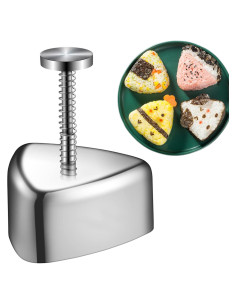 Molde de Arroz Triangular Shoxil Acero Inoxidable 136g