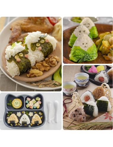 Molde de Arroz Triangular Shoxil Acero Inoxidable 136g