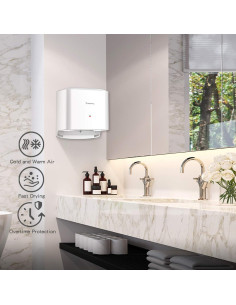 Secador de Manos Automático Modunful M-2008S1-W 1200W 2