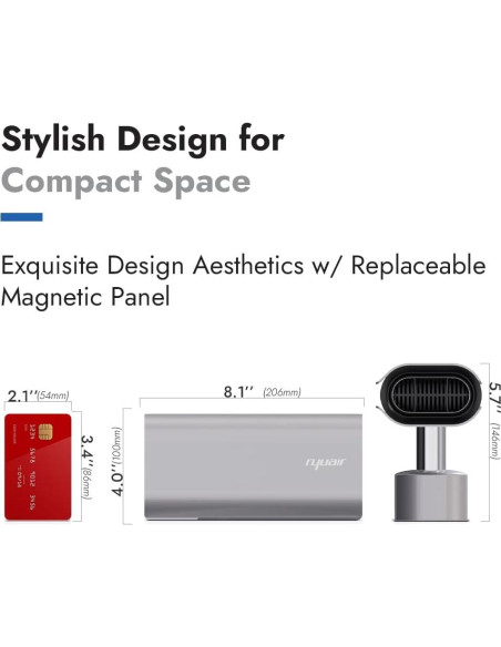 Secador de Manos Automático AIOLUS HD210 700W Bajo Ruido