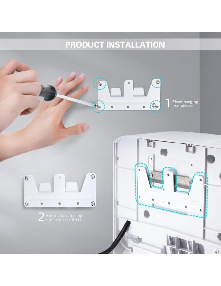 Secador de Manos Automático Modunful M-2008S1-W 1200W