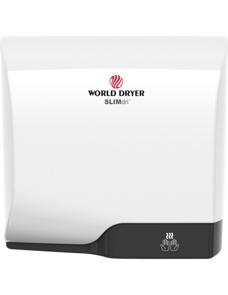 Secador de Manos Automático SLIMdri Aluminio Blanco 35.4cm