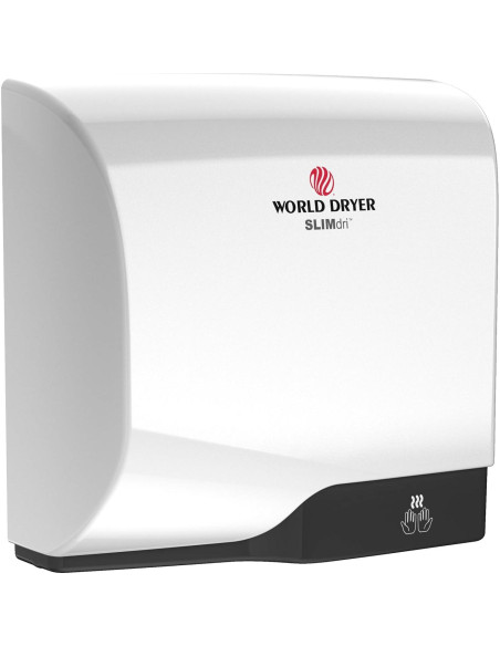 Secador de Manos Automático SLIMdri Aluminio Blanco 35.4cm