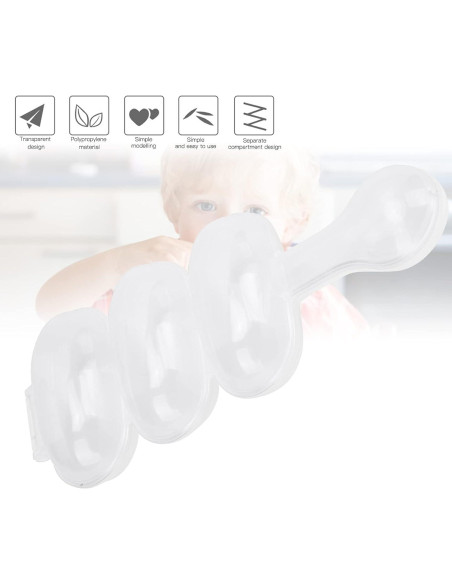 Bola de Arroz Zerodis Herramienta de Cocina Blanca 17x7cm