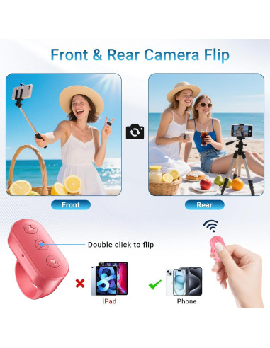 Control Remoto Inalámbrico de Anillo Kefotic para Cámara