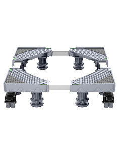 Soporte Ajustable para Mini Nevera HQO LOVL 40.64-60.96 cm Gris