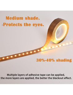 Cinta de Tira de Luz LED 1.5cm x 9m Luenir - Atenuación de Luz 2