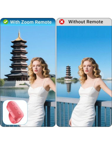 Control Remoto Inalámbrico de Anillo Kefotic para Cámara