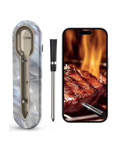 Termómetro de Carne Inalámbrico Aurasky CP20 Bluetooth 152m