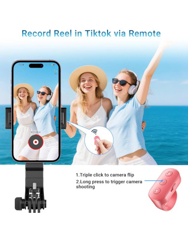 Control Remoto Inalámbrico de Anillo Kefotic para Cámara