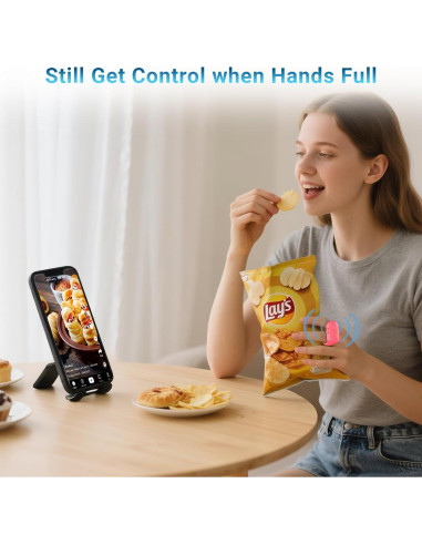 Control Remoto Inalámbrico de Anillo Kefotic para Cámara