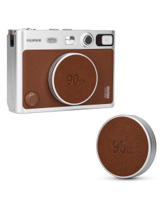 Tapa de Lente de Cuero Retro JJC para Fujifilm Instax Mini EVO
