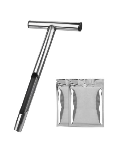 Sonda de Suelo 34.29 cm Acero Inoxidable Sumalon con 2 Bolsas