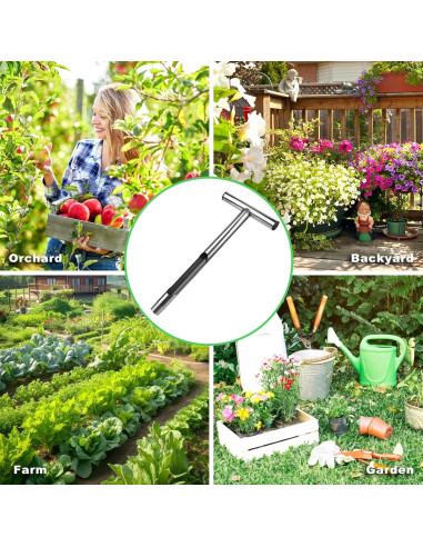 Sonda de Suelo 34.29 cm Acero Inoxidable Sumalon con 2 Bolsas