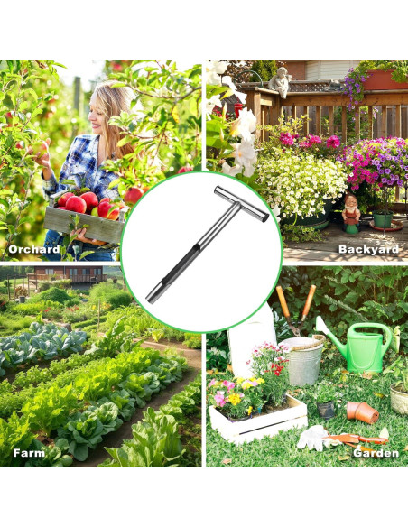 Sonda de Suelo 34.29 cm Acero Inoxidable Sumalon con 2 Bolsas