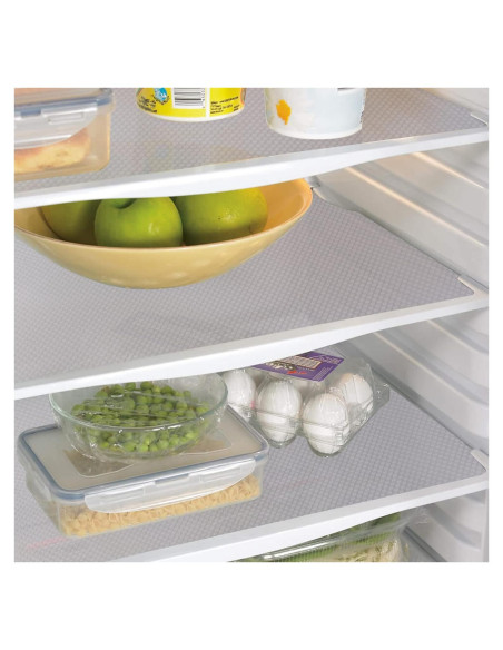 7 Estantes Lavables Aiosscd para Refrigerador Blanco