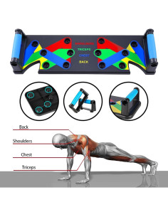Tablero de Flexiones 9 en 1 Genérico Entrenamiento Fuerza 2