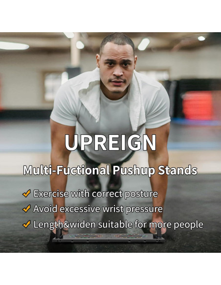Tablero de Flexiones Upreign Plegable Multifuncional 30 Agujeros