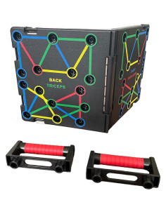 Tabla de Push Up Portátil Genérico para Cuerpo Completo 2