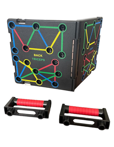 Tabla de Push Up Portátil Genérico para Cuerpo Completo