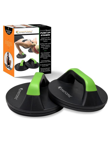 Barra de Flexiones SmarterLife con Mangos Rotativos - 1,06 kg